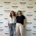 Architektka v štúdiu Trnavského | Foto: Zuzana Benková, Trnavské rádio