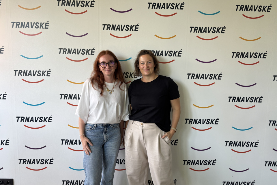 Architektka v štúdiu Trnavského | Foto: Zuzana Benková, Trnavské rádio