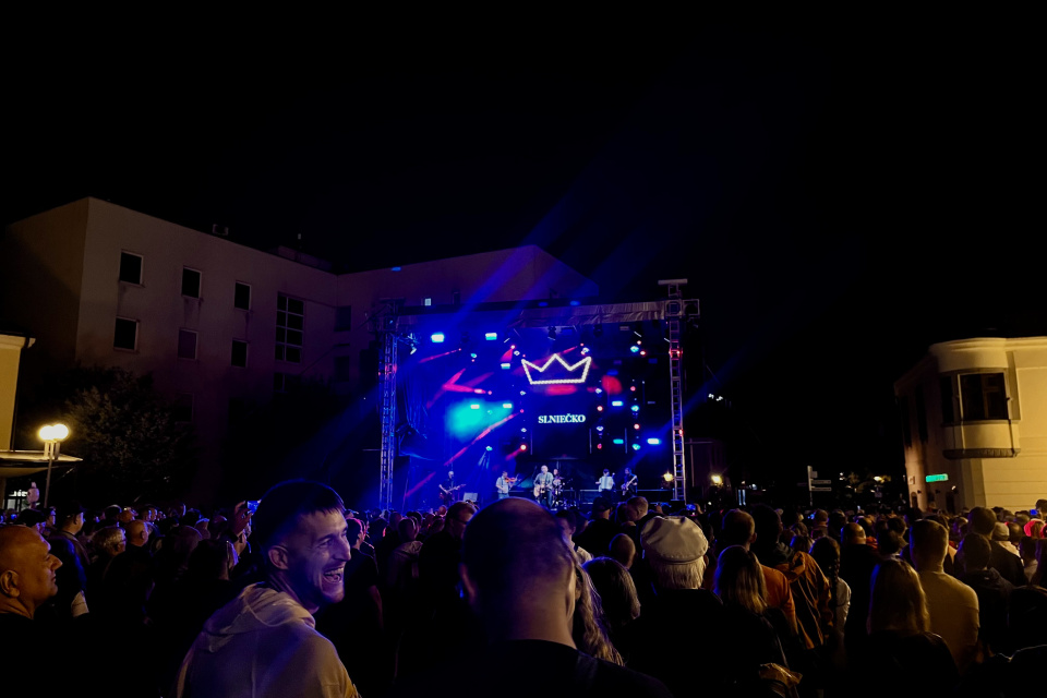 Na Trojičnom námestí vystúpila aj kapela Slniečko | Foto: Alexandra Štofirová