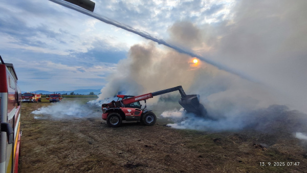 Našťastie sa nezranil nik. | Foto: DHZ Pobedim