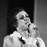 Eva Kostolányiová na Bratislavskej lýre v roku 1974 spievala pieseň Dobré ráno želám I Zdroj: TASR