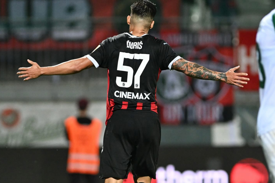 Jeden zo strelcov Michal Ďuriš. | Foto: Lukáš Grinaj