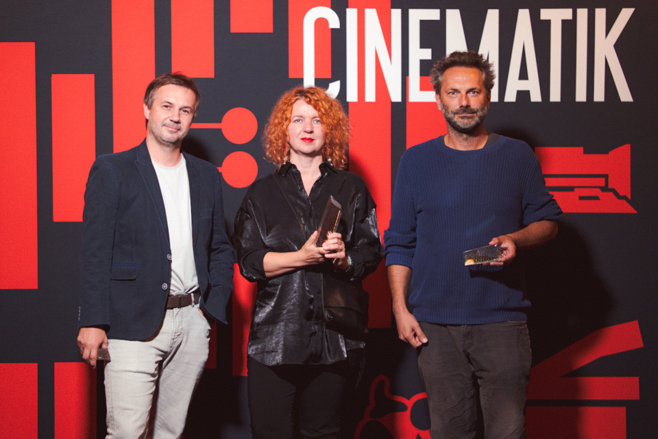 Miro Remo (Raději zešílet v divočině), Silvia Učňová Kapustová (Pohľad do slnka) a Martin Kollar (Letopis). | Zdroj: Cinematik