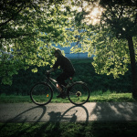 Cyklochodník v trnavskej promenáde. Ilustračné. | Foto: red.
