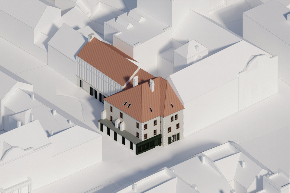 Vizualizácia Prachárne | Zdroj: mesto Trnava