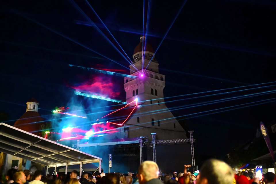 Aj tento rok sa môžete tešiť na laserovú show | Foto: Mesto Skalica