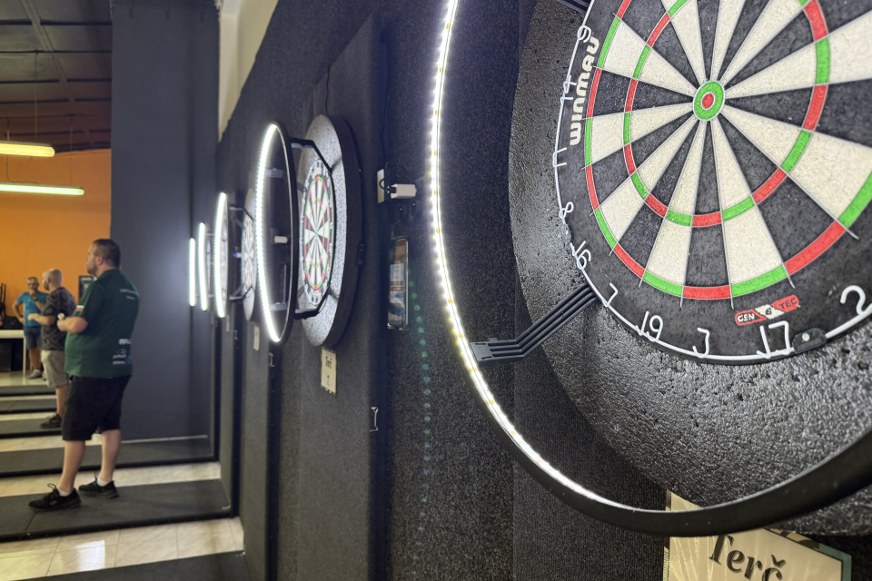 Takmer všetky terče boli obsadené ešte pred začatím turnaja | Foto: Michaela Martišíková, redakcia