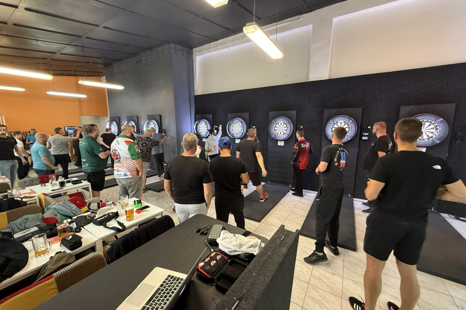 Nové priestory využijú aj menšie šípkárske ligy | Foto: Michaela Martišíková, redakcia