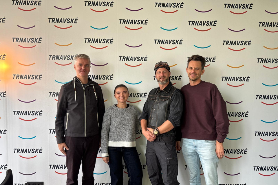 O projekte prišli porozprávať do Trnavského rádia | Foto: Zuzana Benková, Trnavské rádio