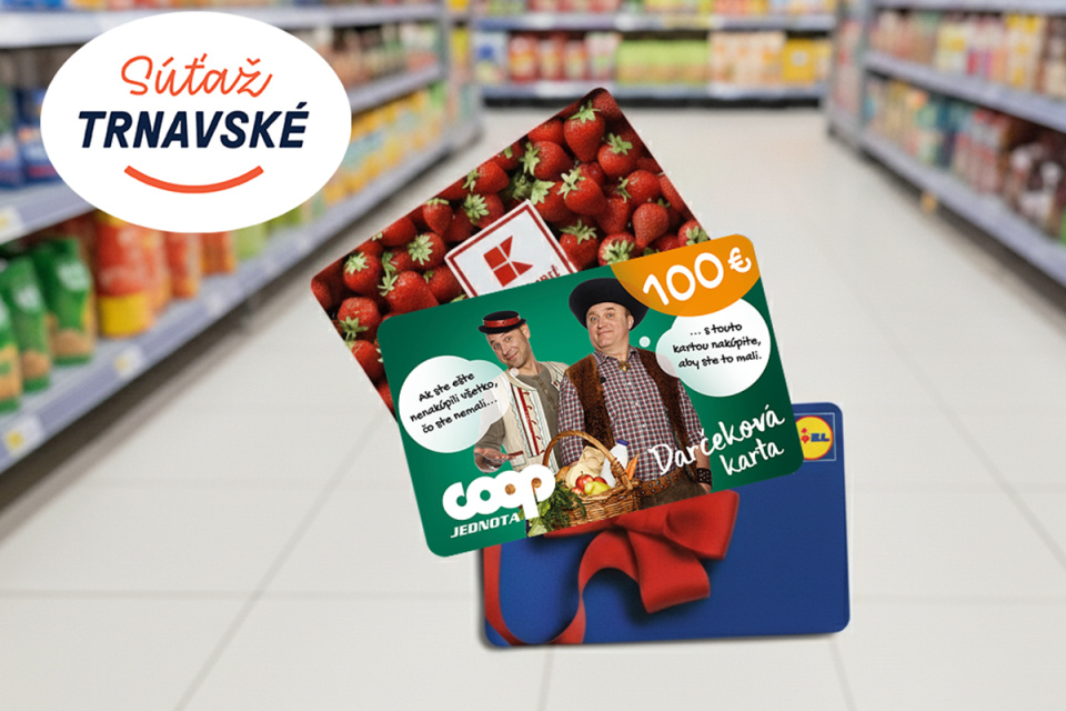 Bystré ušká: Vyhrajte 100-eurové poukazy do troch supermarketov