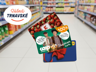 Bystré ušká: Vyhrajte 100-eurové poukazy do troch supermarketov