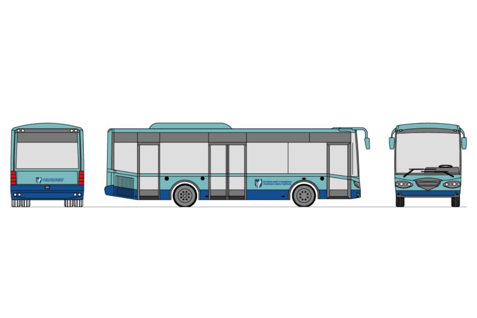 Farebnosť autobusov v Piešťanoch | Zdroj: Mesto Piešťany
