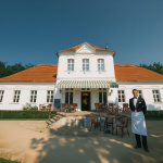 Na snímke fikcia zrekonštruovanej Emmerovej vily, ktorá očakáva prvých návštevníkov kaviarne. | Foto: red., úprava: Gemini