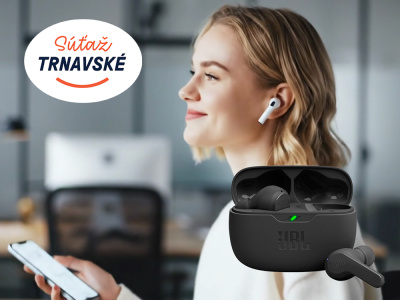 Súťaž o bezdrôtové slúchadlá JBL