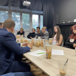 Mladí diskutovali priamo s primátorom Senice | Foto: Michaela Martišíková, Trnavské rádio
