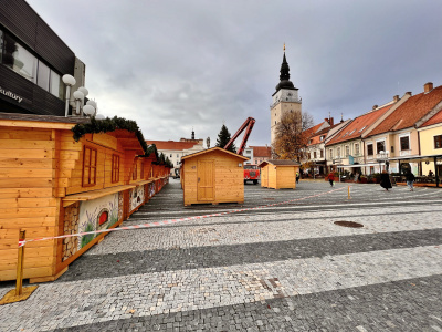 Na námestí bude 21 stánkov. l Foto: Dušan Vančo