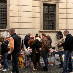 Ulice sa zaplnili hneď od rána | Foto: Alexandra Štofirová, Trnavské rádio