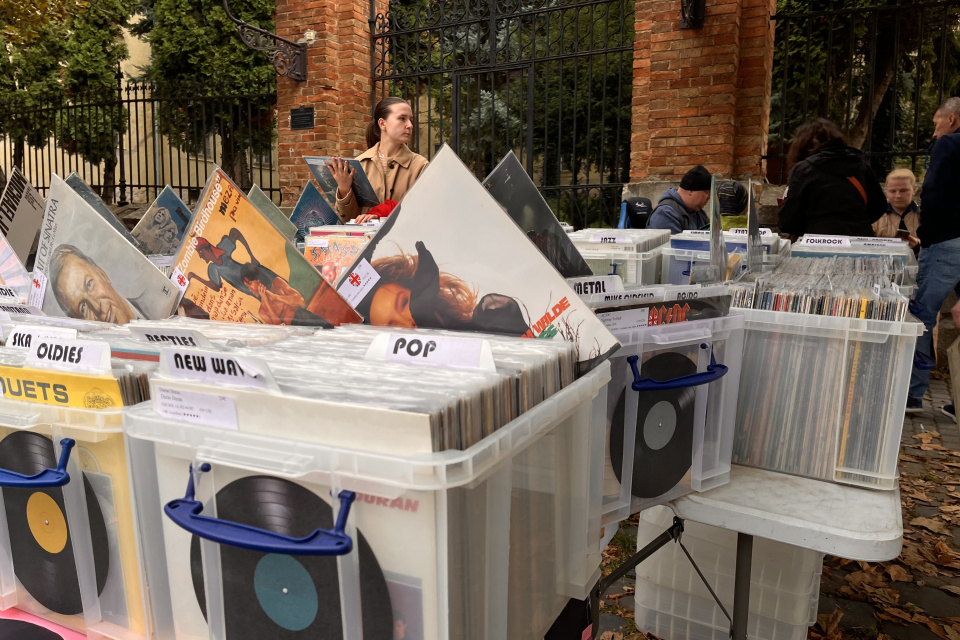 Nájdete tu aj platne | Foto: Alexandra Štofirová, Trnavské rádio
