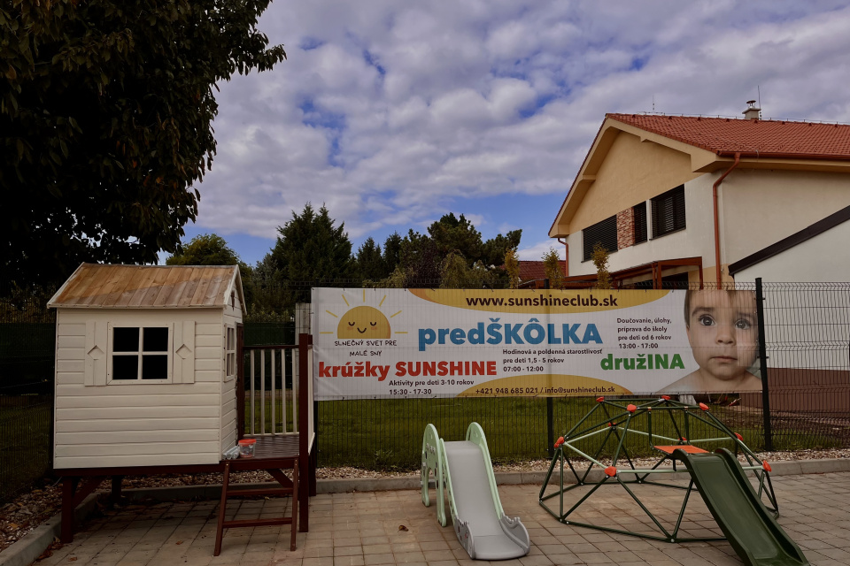 Vonkajšie priestory Sunshine I Foto: Alexandra Štofirová, Trnavské rádio