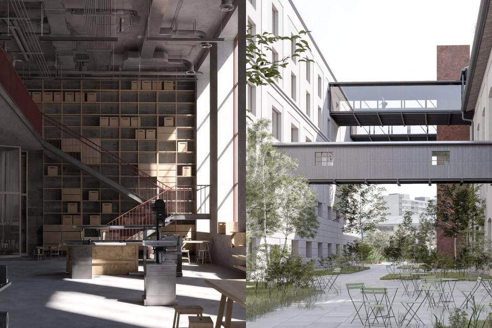 Súčasťou areálu by mohli byť aj dielne | Zdroj: Archinfo