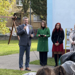Príhovor mal aj primátor Hlohovca | Foto: Michaela Martišíková, Trnavské rádio