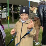 Škôlkar sa pochválil so svojim srdiečkom | Foto: Michaela Martišíková, Trnavské rádio