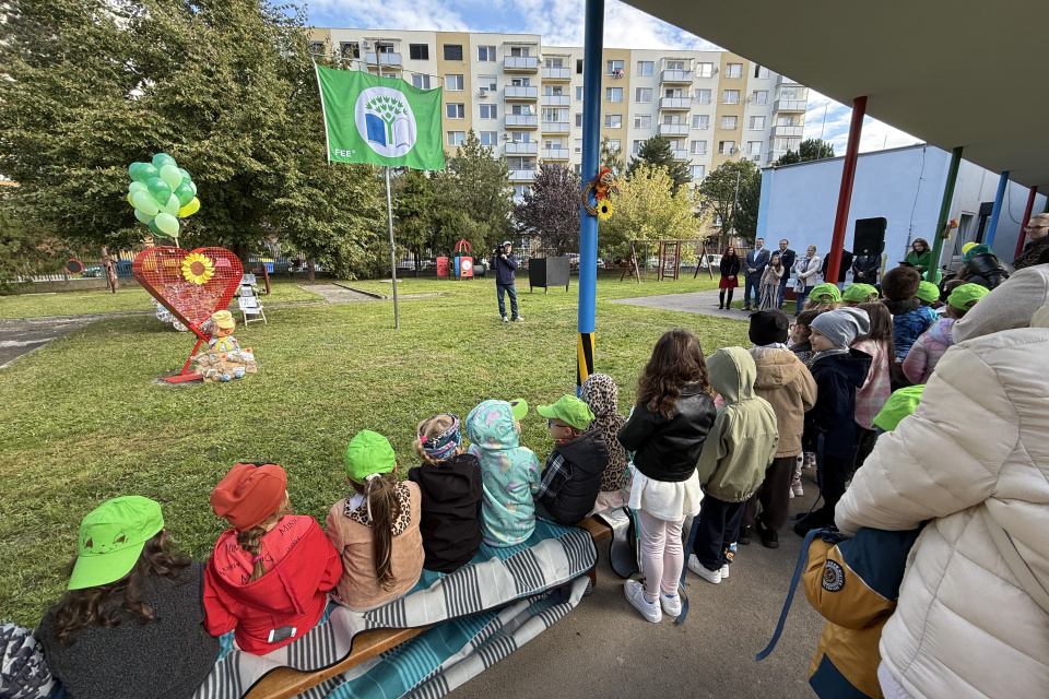 Vztýčenie vlajky sprevádzal kultúrny program | Foto: Michaela Martišíková, redakcia