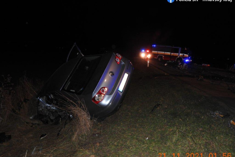 Nehoda na obchvate Trnavy | Zdroj: Polícia