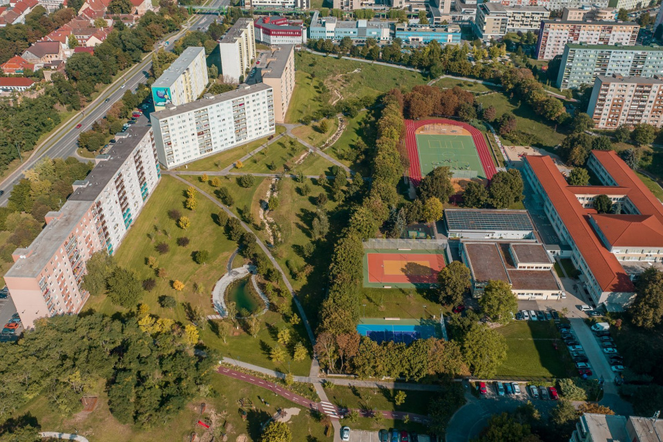 Pohľad na Agátku zhora | Zdroj: Archinfo