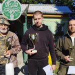 Prvé má Milan Purgy, druhé František Farkaš a tretie miesto Vincze Gábor. | Foto: Marcel Janíček, MsO SRZ Trnava