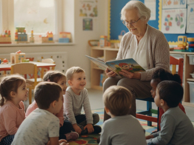 Staré mamy budú rozprávky čítať každý deň o 12.00 hod. | Foto: Gemini