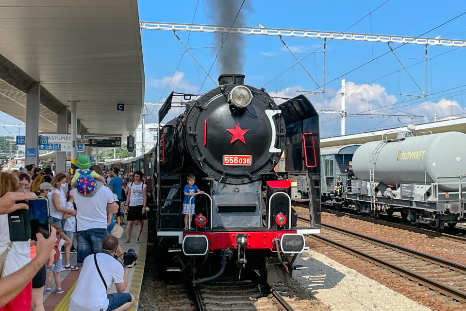 Zastávka parného rušňa v Trnave v minulých rokoch. | Foto: Trnavské rádio, dv, archív