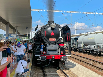 Zastávka parného rušňa v Trnave v minulých rokoch. | Foto: Trnavské rádio, dv, archív