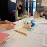 Origami vtáčikov postupne pribúdalo | Foto: Michaela Martišíková, redakcia