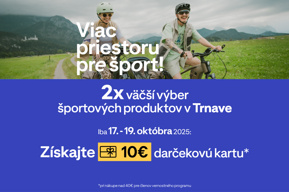Počas tohto víkendu sa zastavte v Decathlone I Zdroj: Decathlon