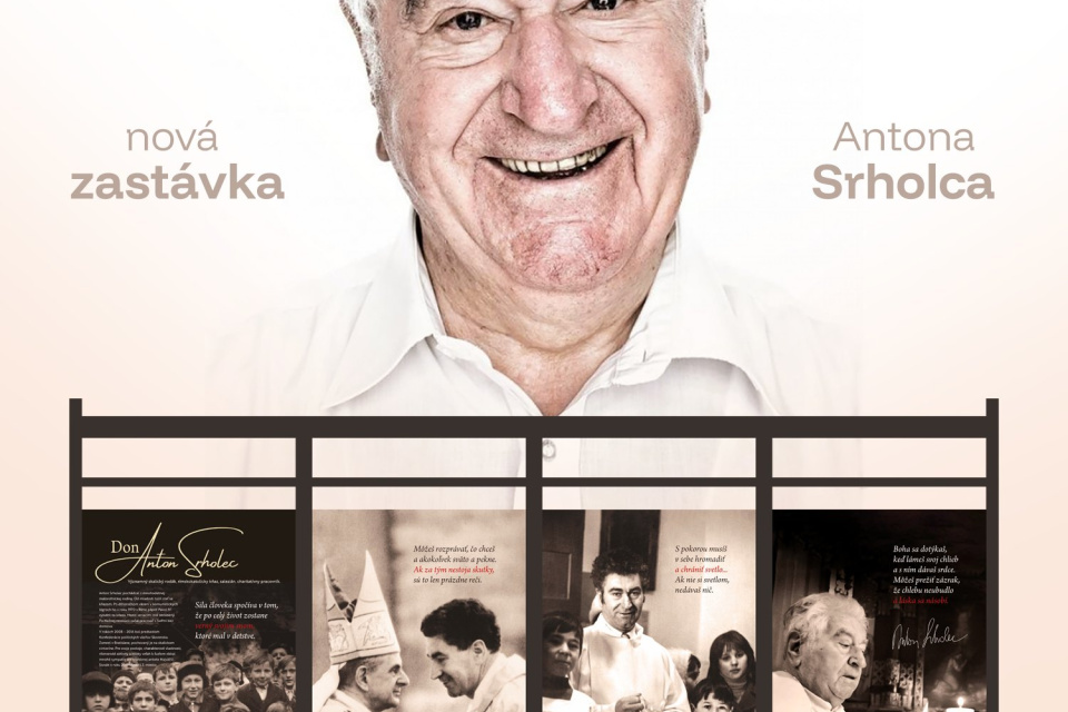 Anton Srholec bude na zastávke | Zdroj: Mesto Skalcia