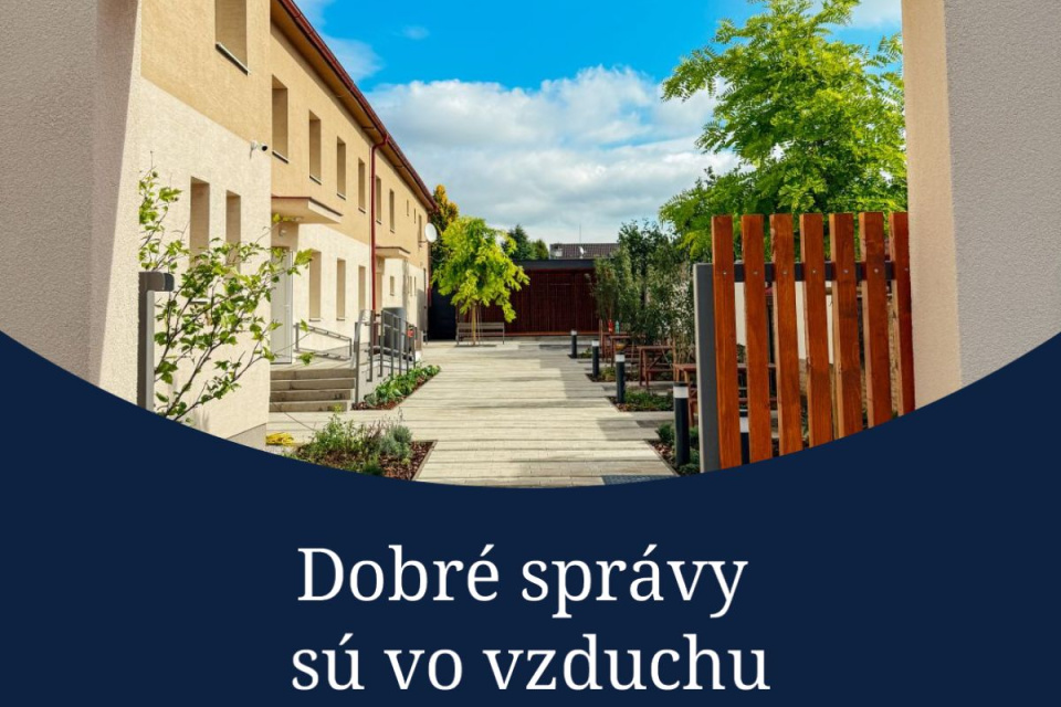Dobré správy sú opäť tu