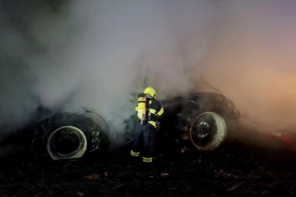 Hasiči zasahovali pri požiari na juhu nášho kraja | Zdroj: Hasičský a záchranný zbor Trnavský kraj