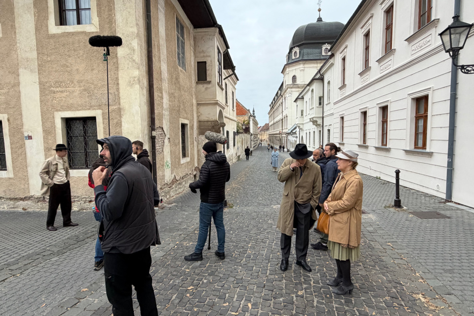 V Trnave sa nakrúca Dunaj | Zdroj: Dušan Vančo, Trnavské rádio
