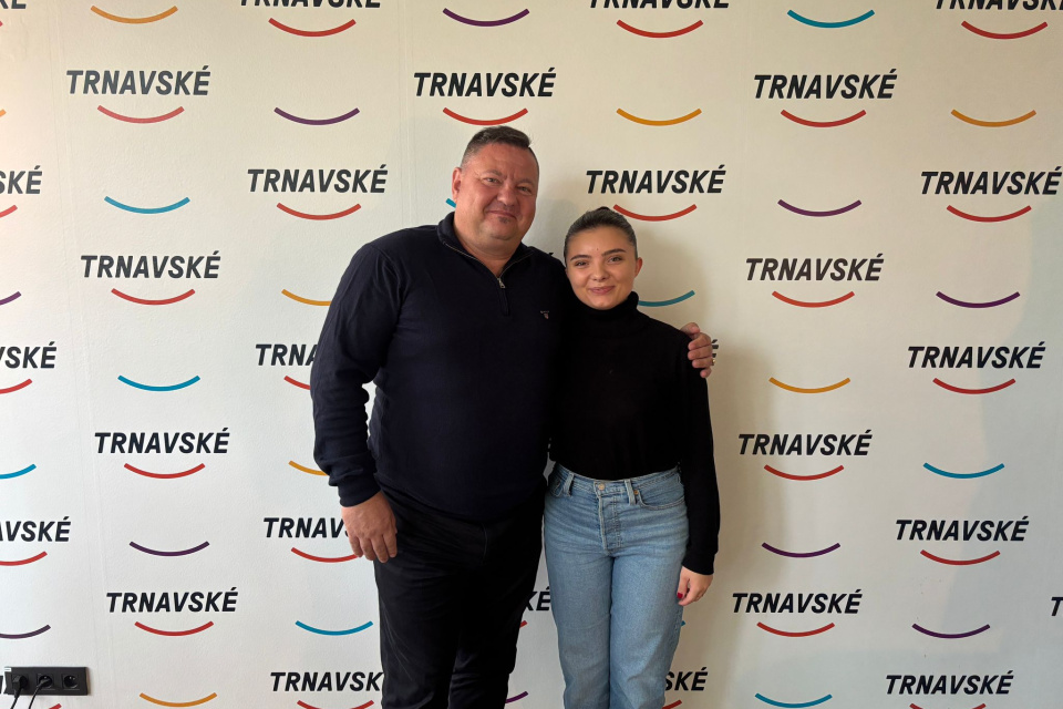 Tánczos nám porozprával o ocenení | Foto: Zuzana Benková, Trnavské rádio