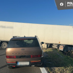 Pozor na skrížený kamión na D1 | Zdroj: Polícia SR