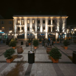 Osvetlenie a stromčeky v centre Piešťan | Foto: Martin Palkovič