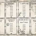 Jednotlivé hodiny čarovania môžete navštvíť v týchto časoch - nemeškajte! | Zdroj: Smolenický zámok