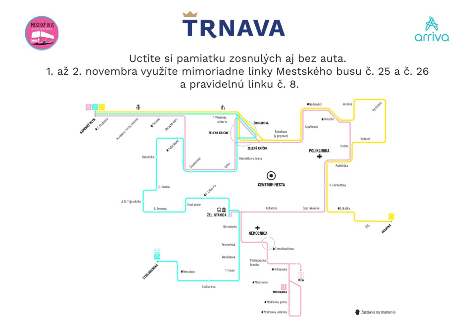 Linky v Trnave budú posilnené | Zdroj: Mesto Trnava