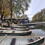 Vybrať sme si mohli kanoe alebo katamarán.