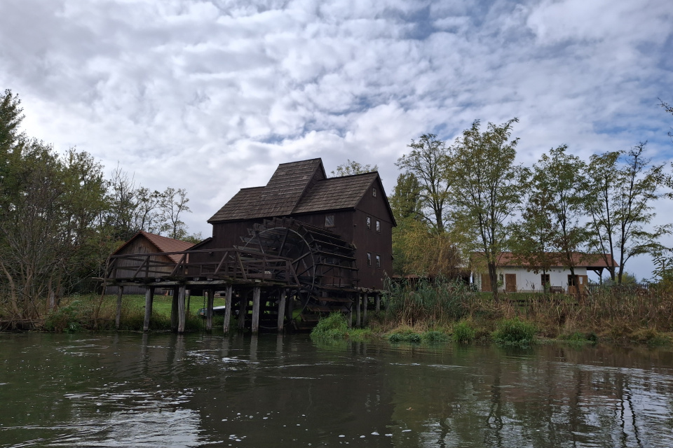 Cieľom splavu bol Vodný mlyn Jelka.