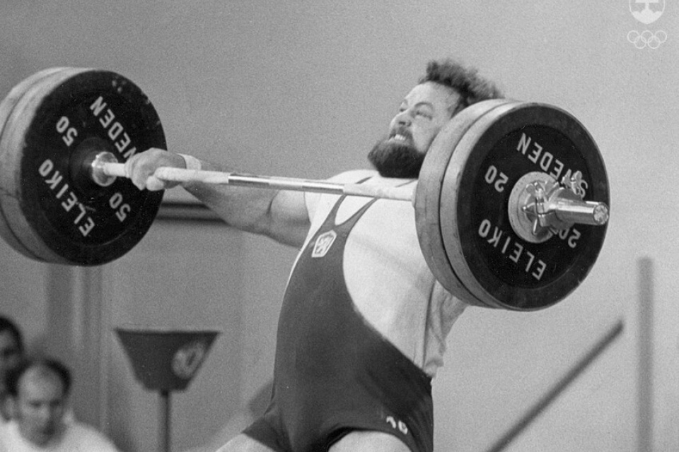 Ján Nagy vo vrcholnom období vzpieračskej kariéry. | Foto: archív SOŠM, SOŠV