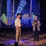 Organizátor Michal Lipovský otvoril podujatie príhovorom.