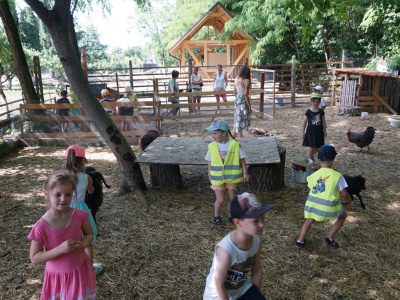 Návštevníci Centra nájdu v priestoroch aj minifarmu | Zdroj: Centrum Usmejsa