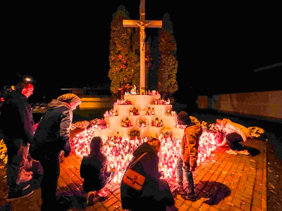 Cintorín na Kamennej ceste v Trnave. 2. november 2024. | Foto: dv, red.